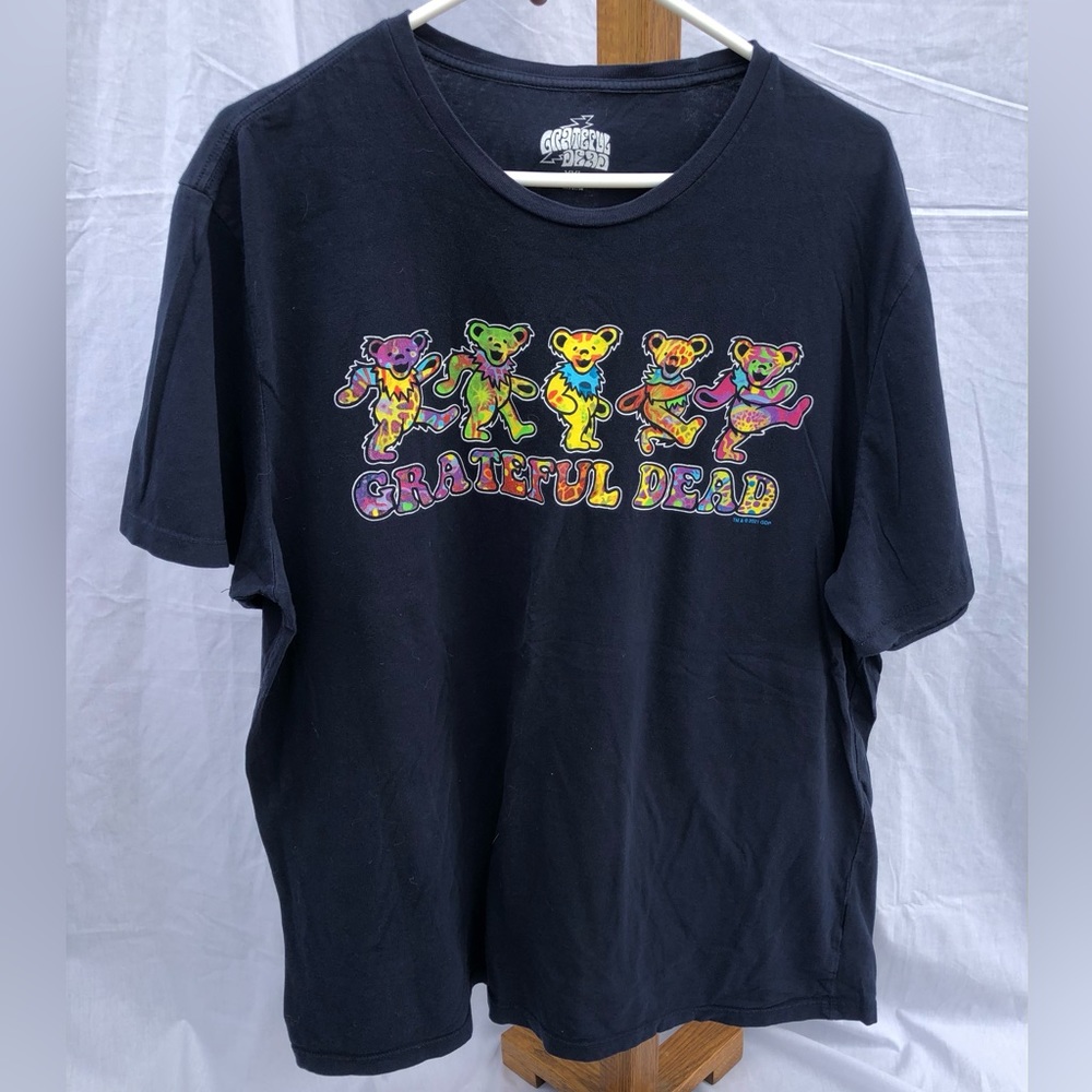 Grateful Dead “Dancing Bears” Logo T-Shirt XXL *Official Brand